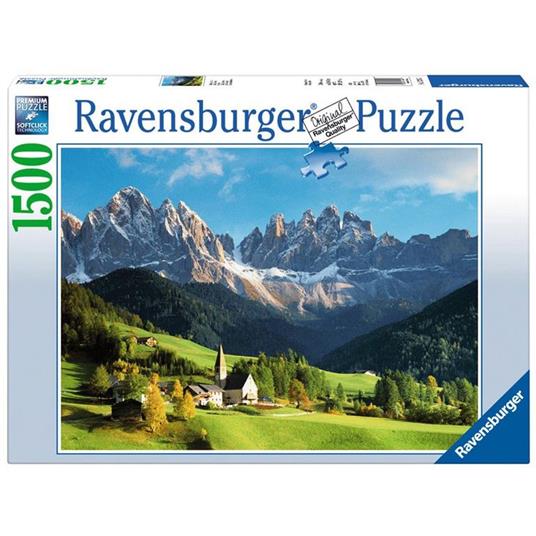 Ravensburger - Puzzle Veduta delle Dolomiti, 1500 Pezzi, Puzzle Adulti - 6