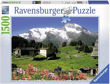 Ravensburger - Puzzle Veduta delle Dolomiti, 1500 Pezzi, Puzzle Adulti - 12
