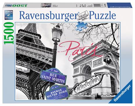 A Parigi Puzzle 1500 pezzi Ravensburger (16296) - 4