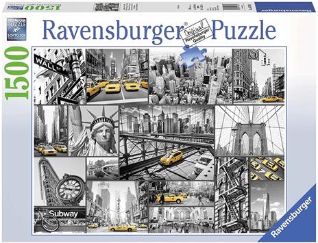 Puzzle 1500 pezzi Macchie di colore a New York (16354)