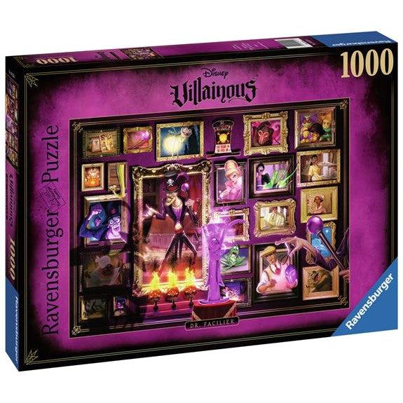 Ravensburger - Puzzle Villainous: Dr. Facilier, Collezione Villainous, 1000 Pezzi, Puzzle Adulti