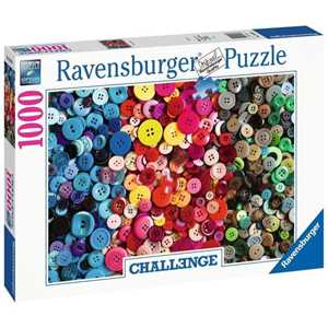 Giocattolo Ravensburger - Puzzle Buttons, Collezione Challenge, 1000 Pezzi, Puzzle Adulti Ravensburger