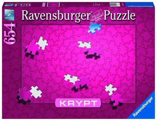 Ravensburger - Puzzle Krypt Pink, 654 Pezzi, Puzzle Adulti