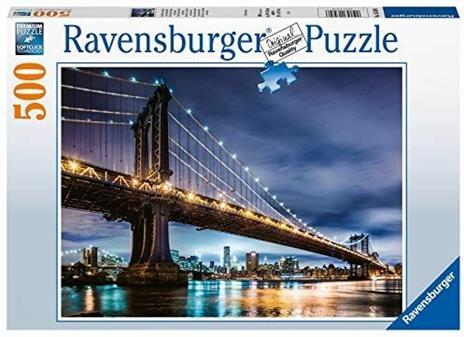 Ravensburger - Puzzle New York, 500 Pezzi, Puzzle Adulti - 5