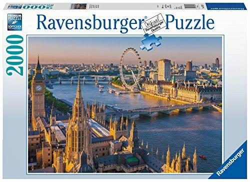 Ravensburger - Puzzle Atmosfera londinese, 2000 Pezzi, Puzzle Adulti - 49