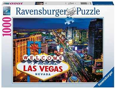 Giocattolo Ravensburger - Puzzle Las Vegas, 1000 Pezzi, Puzzle Adulti Ravensburger