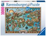 Ravensburger - Puzzle Il mistero di Atlantide, 1000 Pezzi, Puzzle Adulti