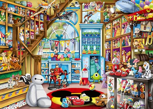 Ravensburger - Puzzle Il negozio di giocattoli Disney, 1000 Pezzi, Puzzle  Adulti - Ravensburger - Disney Collectors Edition - Puzzle da 1000 a 3000  pezzi - Giocattoli