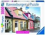 Ravensburger - Puzzle Aarhus, Danimarca, Collezione Scandinavian Places, 1000 Pezzi, Puzzle Adulti
