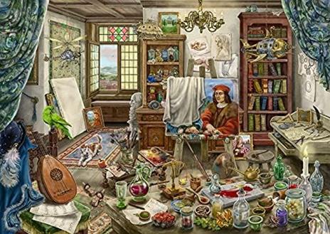 Ravensburger Puzzle L'Atelier dell'Artista, Escape Puzzle, 759 pezzi, Puzzle Adulti - 2