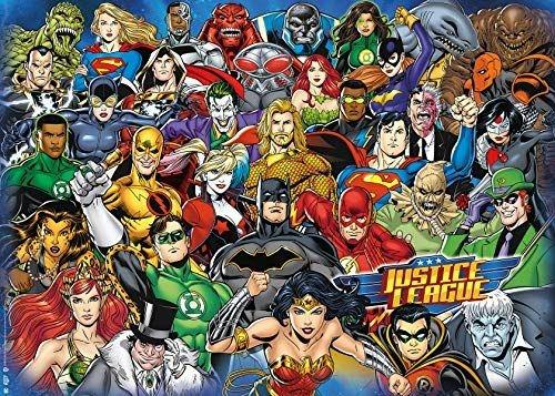 Ravensburger - Puzzle DC Comics Challenge, Collezione Challenge, 1000 Pezzi, Puzzle Adulti - 3
