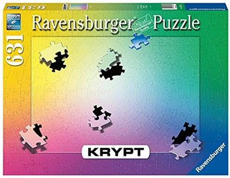 Ravensburger - Puzzle Krypt Gradient, 631 Pezzi, Puzzle Adulti - 5