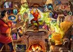 Ravensburger - Puzzle Villainous: Gaston, Collezione Villainous, 1000 Pezzi, Puzzle Adulti