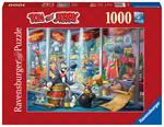 Ravensburger - Puzzle Tom & Jerry, 1000 Pezzi, Puzzle Adulti