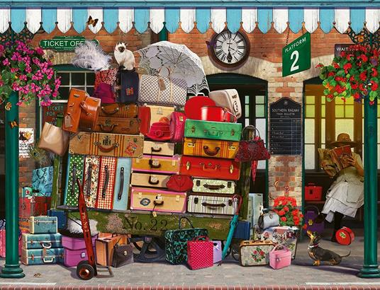Ravensburger - Puzzle Viaggiare leggeri, 2000 Pezzi, Puzzle Adulti