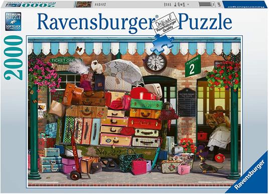 Ravensburger - Puzzle Viaggiare leggeri, 2000 Pezzi, Puzzle Adulti - 2