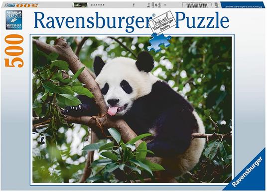 Ravensburger - Puzzle Il Panda, 500 Pezzi, Puzzle Adulti