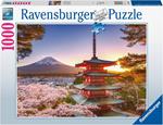 Ravensburger - Puzzle Ciliegi in fiore e Monte Fuji, 1000 Pezzi, Puzzle Adulti