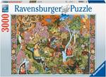 Ravensburger - Puzzle Giardino dei segni zodiacali, 3000 Pezzi, Puzzle Adulti