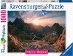 Ravensburger - Puzzle Sierra de Tramuntana, Indonesia, Collezione Beautiful Mountains, 1000 Pezzi, Puzzle Adulti