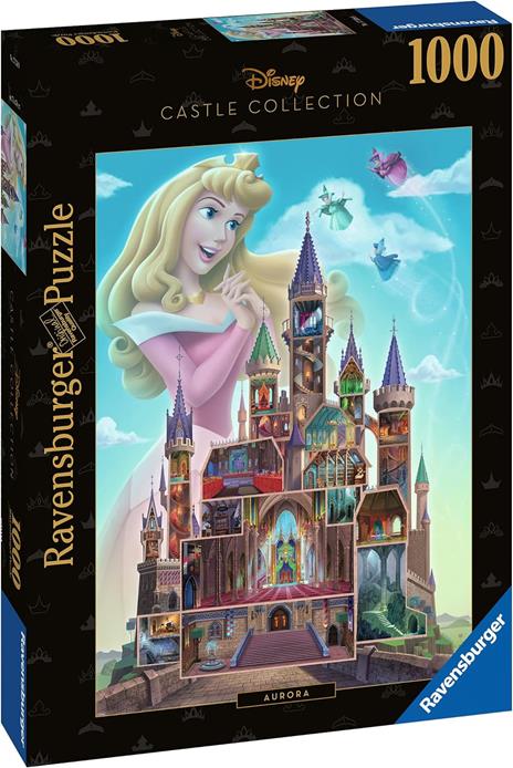 Ravensburger - Puzzle Merida - Disney Castles, Collezione Disney Collector's Edition, 1000 Pezzi, Puzzle Adulti - 5