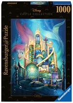 Ravensburger - Puzzle Ariel - Disney Castles, 1000 Pezzi, Puzzle Adulti