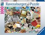 Ravensburger - Puzzle Gli anni 50, 1000 Pezzi, Puzzle Adulti