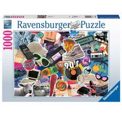 Ravensburger - Puzzle Gli anni 90, 1000 Pezzi, Puzzle Adulti