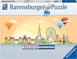 Ravensburger - Puzzle Una sera ad Amsterdam, Collezione Panorama, 1000 Pezzi, Puzzle Adulti
