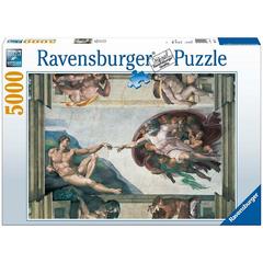 Ravensburger - Puzzle La creazione di Adamo, 5000 Pezzi, Puzzle Adulti