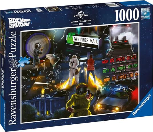 Ravensburger - Puzzle Back to the future, 1000 Pezzi, Puzzle Adulti - 2