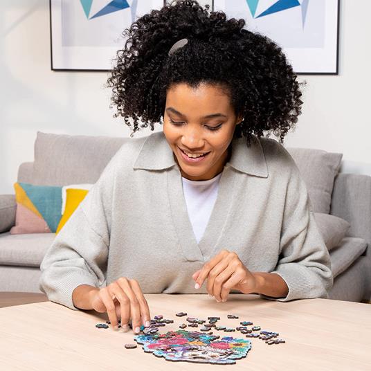 Ravensburger - Puzzle di legno Shaped, Volpe, 150 Pezzi - 4