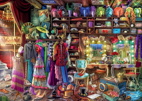 Ravensburger - Puzzle Dietro le quinte, 1000 Pezzi, Puzzle Adulti - 2