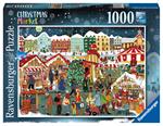 Puzzle 1000 pz - Illustrati Mercatino di Natale