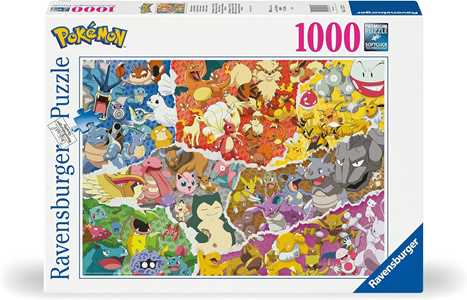 Giocattolo Ravensburger - Puzzle Pokémon, 1000 Pezzi, Puzzle Adulti Ravensburger