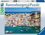 Ravensburger - Puzzle Vista su Procida, 1500 Pezzi, Puzzle Adulti