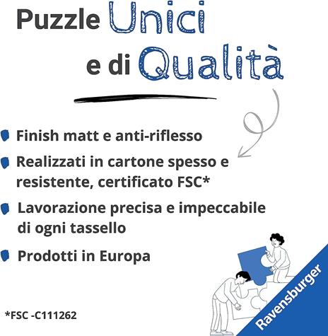 Ravensburger - Puzzle Tour del dolce in Italia, 1000 Pezzi, Idea regalo, per Lei o Lui, Puzzle Adulti - 4