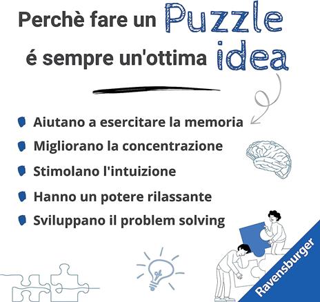 Ravensburger - Puzzle Tour del dolce in Italia, 1000 Pezzi, Idea regalo, per Lei o Lui, Puzzle Adulti - 5