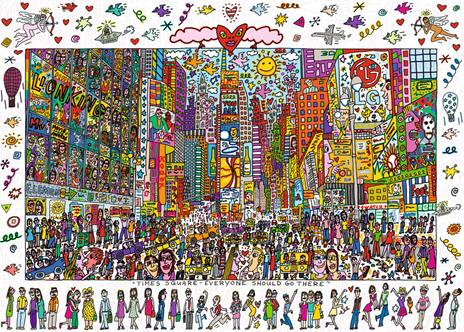 James Rizzi: Times Square Puzzle 1000 pezzi Ravensburger (19069) - 4