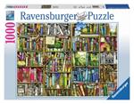 Ravensburger - Puzzle La Libreria Bizzarra, Collezione Colin Thompson, 1000 Pezzi, Puzzle Adulti