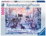 Ravensburger - Puzzle Lupi artici, 1000 Pezzi, Puzzle Adulti