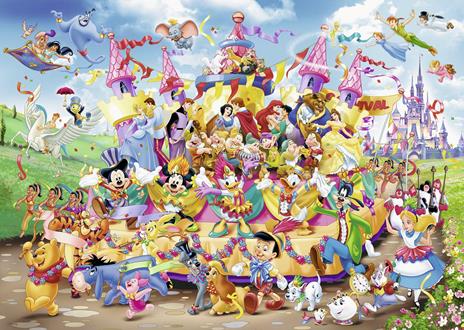 Ravensburger - Puzzle Carnevale Disney, 1000 Pezzi, Puzzle Adulti - 3