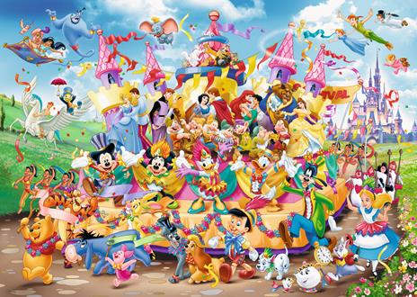 Ravensburger - Puzzle Carnevale Disney, 1000 Pezzi, Puzzle Adulti - 4