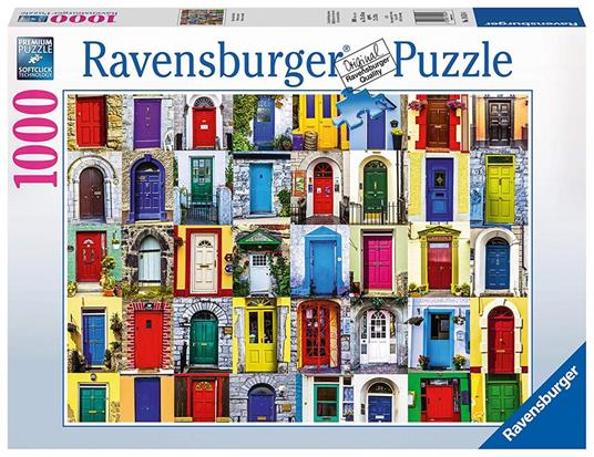 Ravensburger - Puzzle Porte del mondo, 1000 Pezzi, Puzzle Adulti