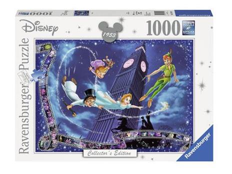 Ravensburger - Puzzle Disney Classic Peter Pan, Collezione Disney Collector's Edition, 1000 Pezzi, Puzzle Adulti - 4