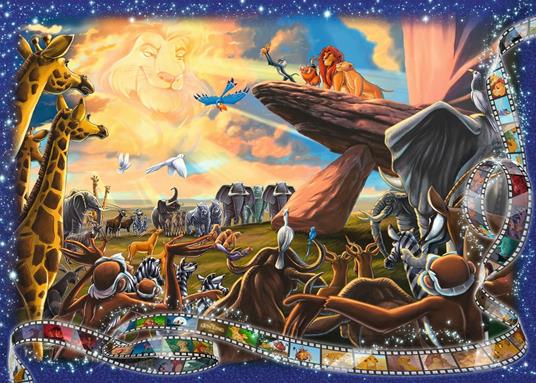 Ravensburger - Puzzle Disney Classic Il Re Leone, Collezione Disney Collector's Edition, 1000 Pezzi, Puzzle Adulti - 4