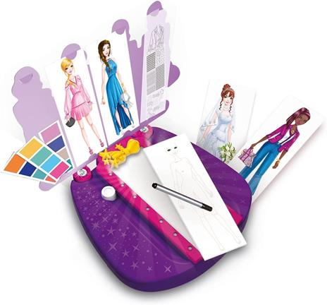 Ravensburger - Fashion Designer Style Book, Fantasy, Gioco Creativo per Disegnare, Bambini 6+ Anni - 3