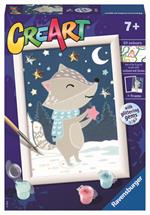 Ravensburger - CreArt Serie E: Tasso fra le stelle, Kit per Dipingere con i Numeri,