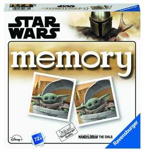 Giocattolo Ravensburger - Memory® Versione Star Wars Mandalorian, 64 Tessere, Gioco Da Tavolo, 3+ Anni Ravensburger