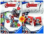 Ravensburger - Multipack Avengers, Memory 48 Carte + 3 PuzzleBambino da 25/36/49 pezzi, 4+ Anni